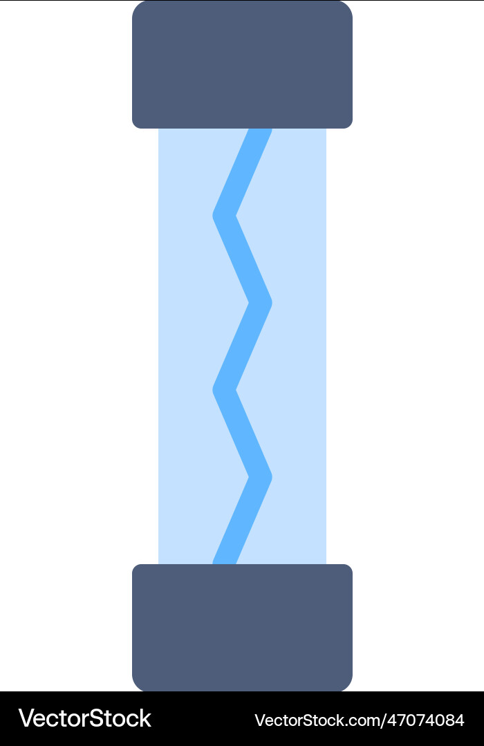 Fuse icon image suitable for mobile apps Vector Image