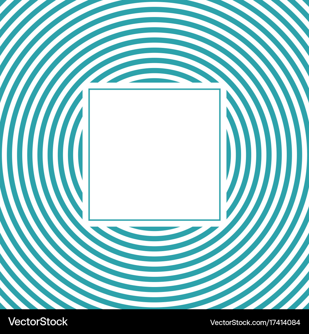 Menthol stripes pattern background with text box vector image