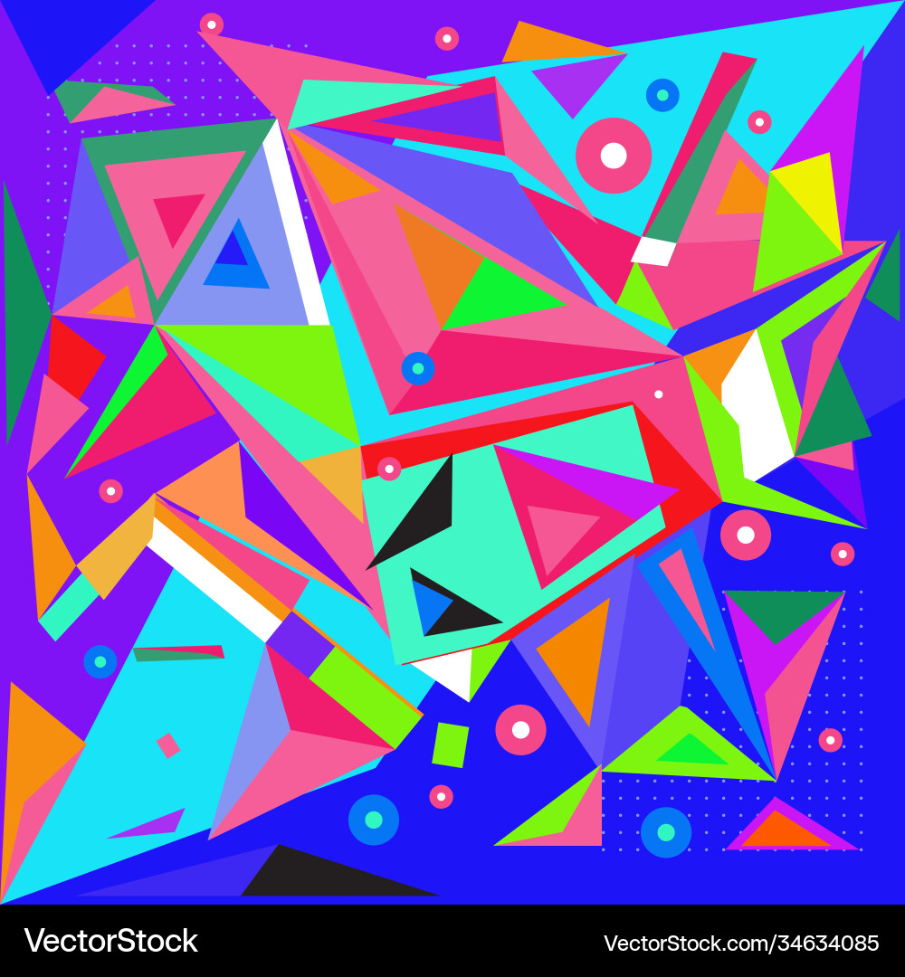 Abstract modern triangles background pattern Abstract modern triangles background pattern vector image
