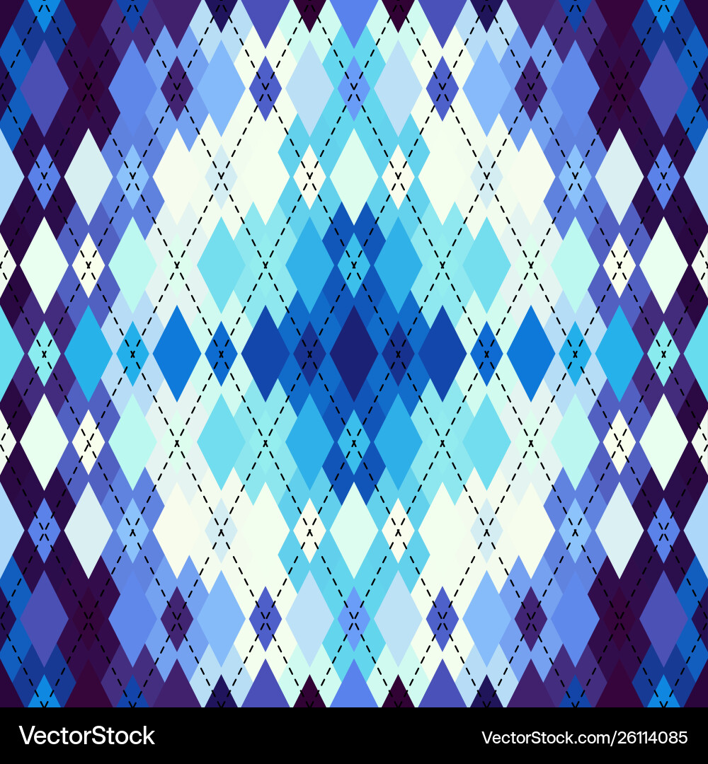 Argyle seamless pattern background Argyle seamless pattern background vector image