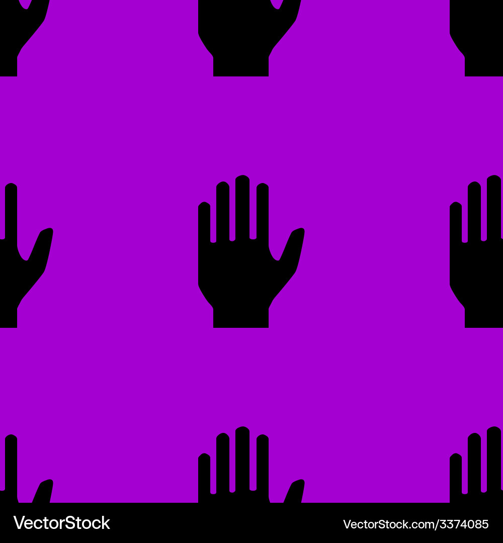 Hand web iconflat design seamless pattern vector image