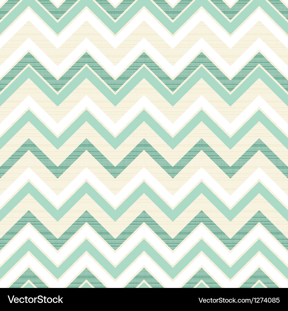 Turquoise retro patterns vector image