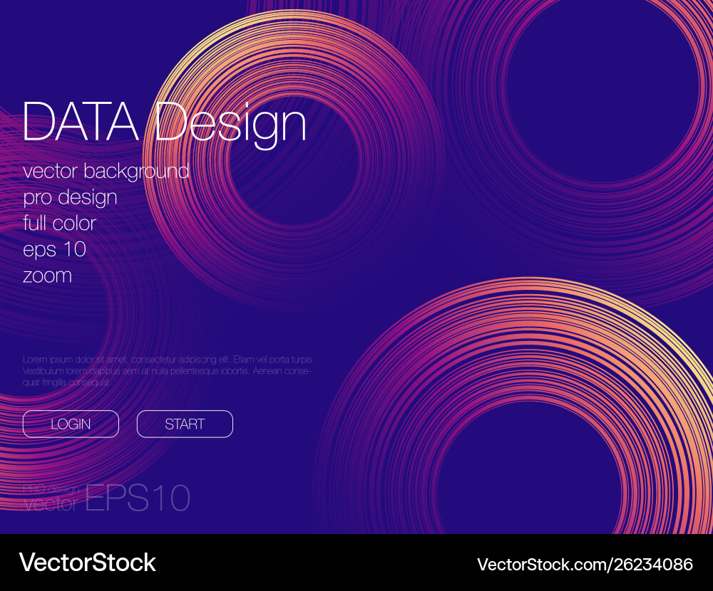 Abstract blend background template for web site Vector Image