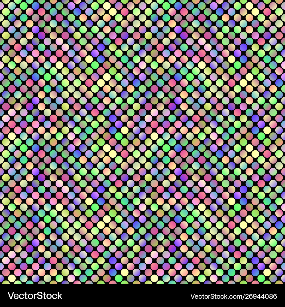 Abstract gradient geometrical circle pattern Vector Image