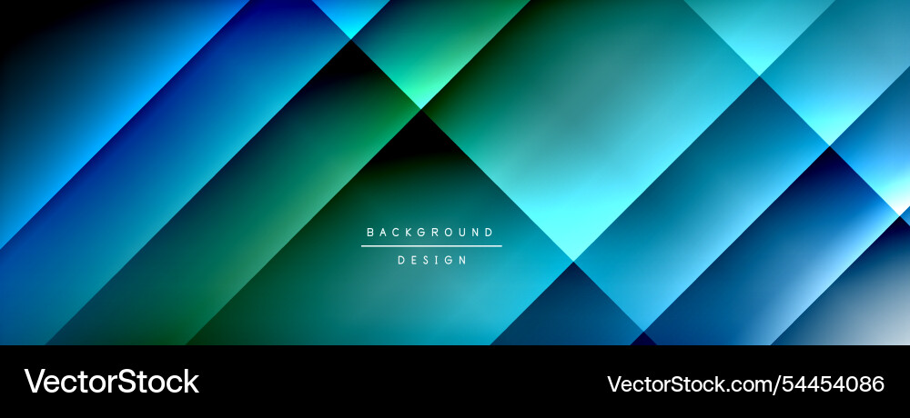 Colorful gradient with lines made of shadow Vector Image