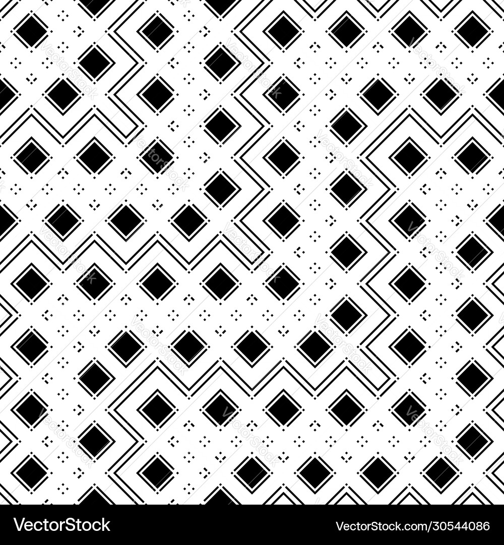 Design seamless monochrome grid pattern vector image