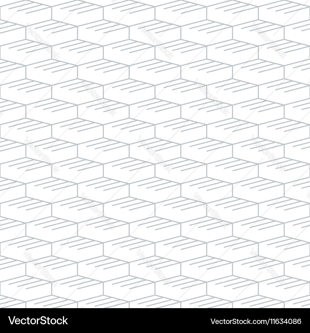 Geometric seamless pattern and background linear vector image