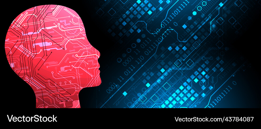 Abstract background on the theme of artificial Abstract background on the theme of artificial vector image