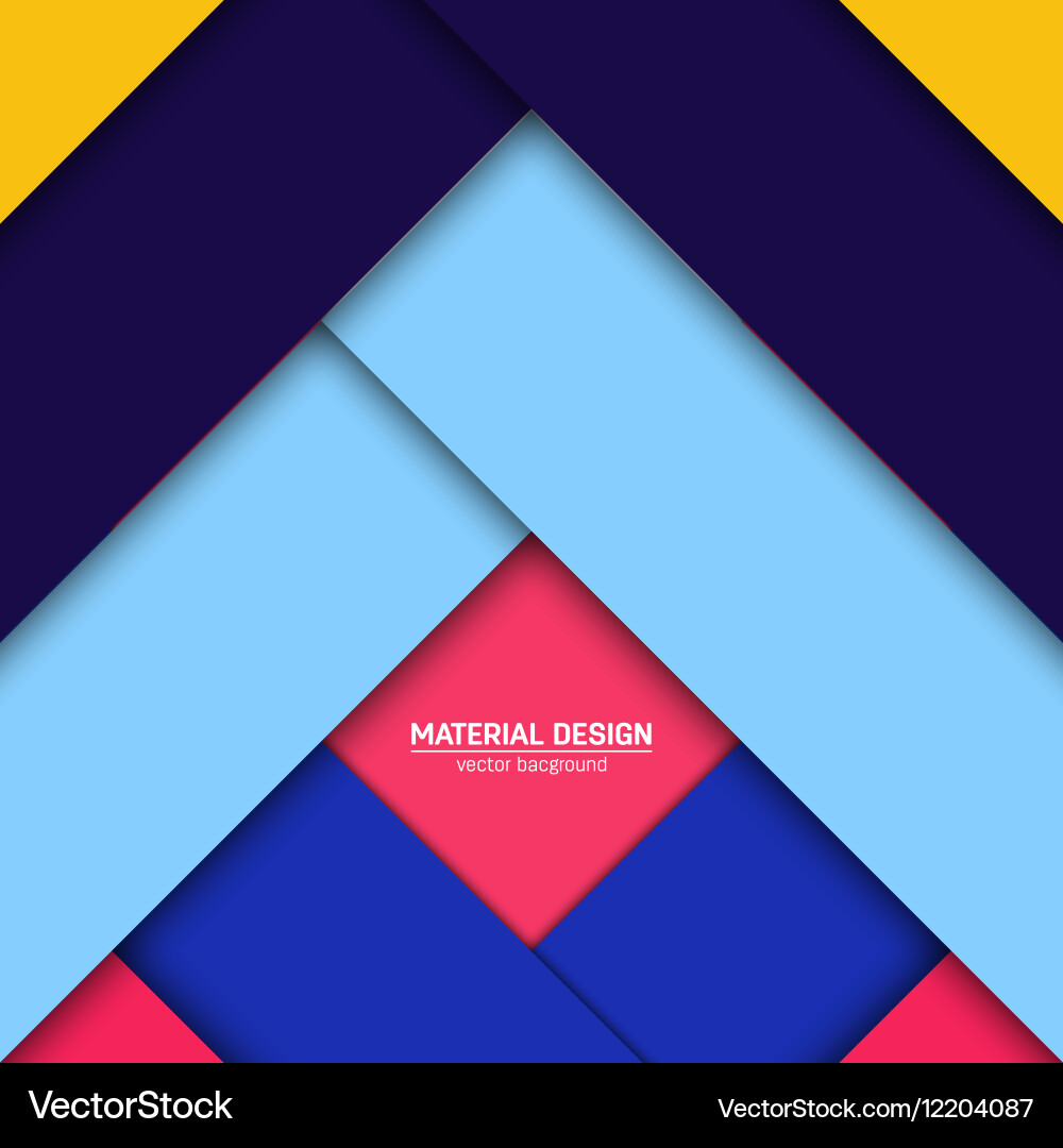 Material design background abstract vector image
