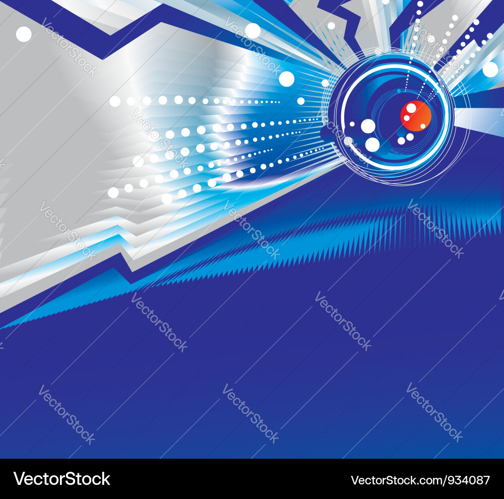Techno Abstract Background vector image