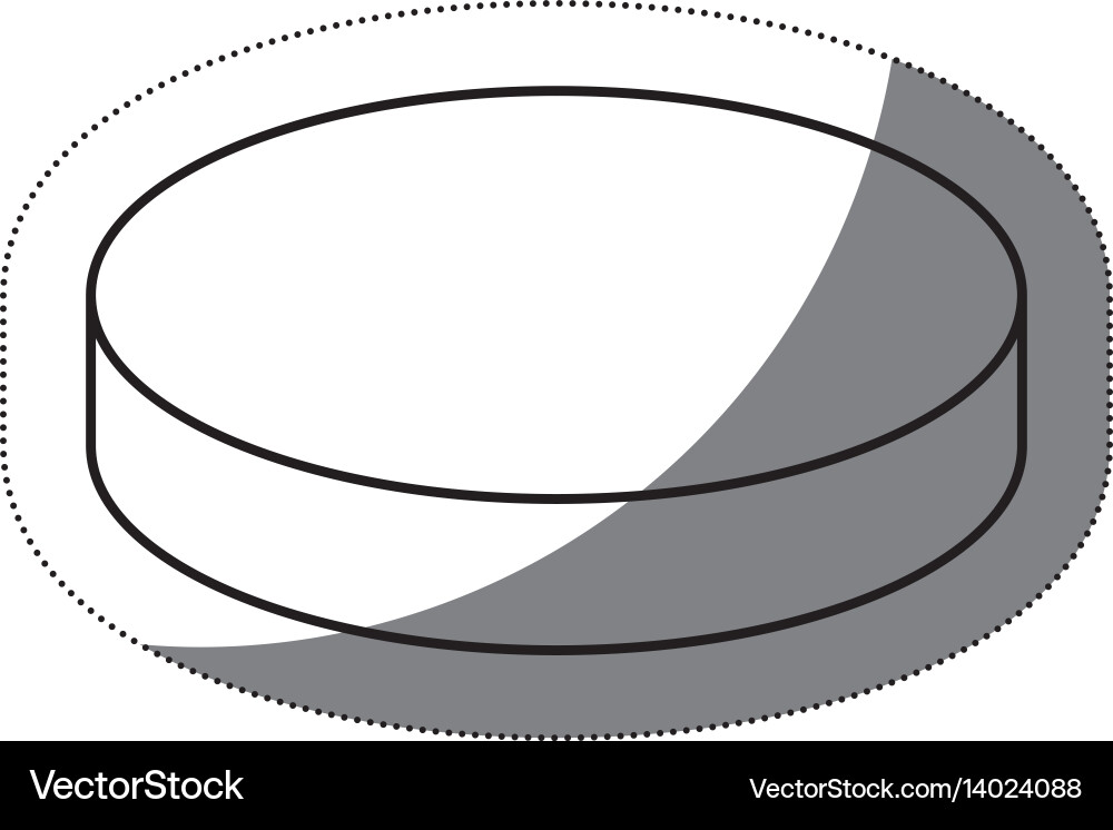 Circular object icon Vector Image