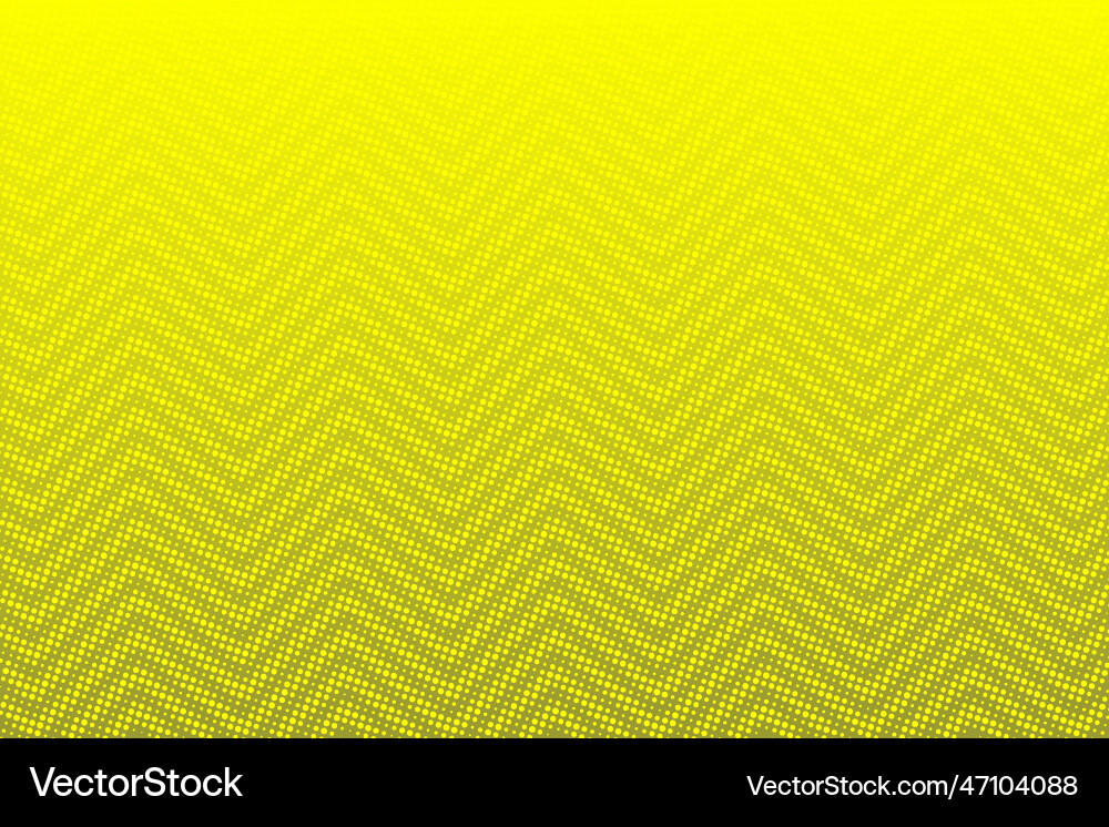 Gradient yellow background with wave halftone Vector Image