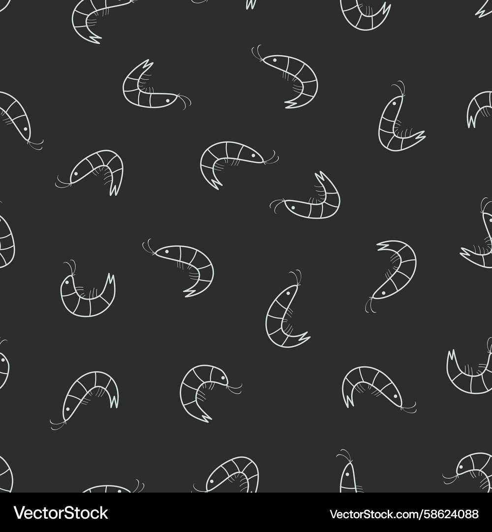Seamless pattern of randomly arranged curved Vector Image