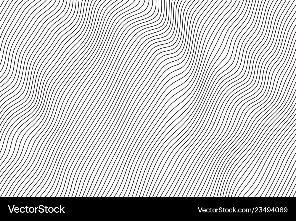 Abstract background of a wave-shaped line Vector Image
