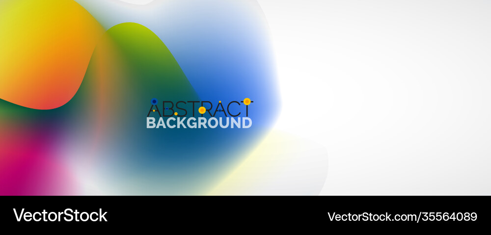 Fluid color gradient abstract background trendy Fluid color gradient abstract background trendy vector image