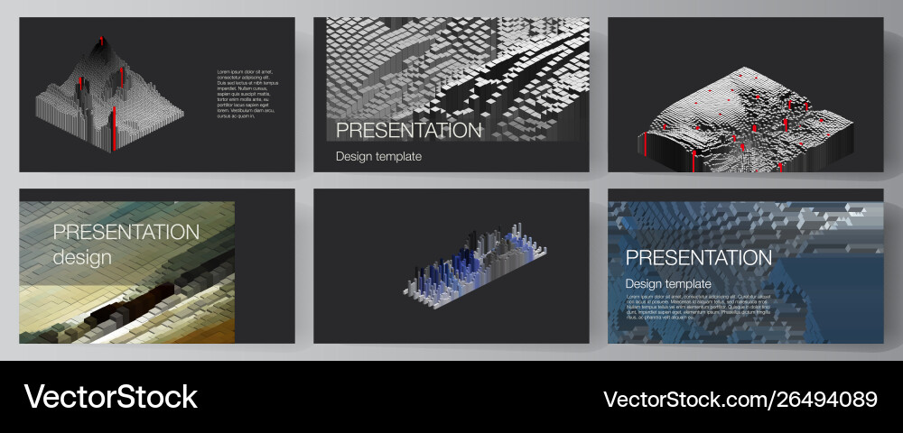 Minimalistic abstract layout vector image
