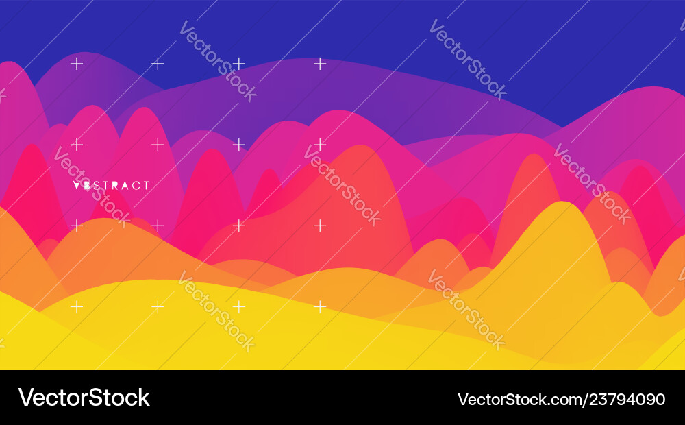 Abstract wavy background with dynamic effect Abstract wavy background with dynamic effect vector image
