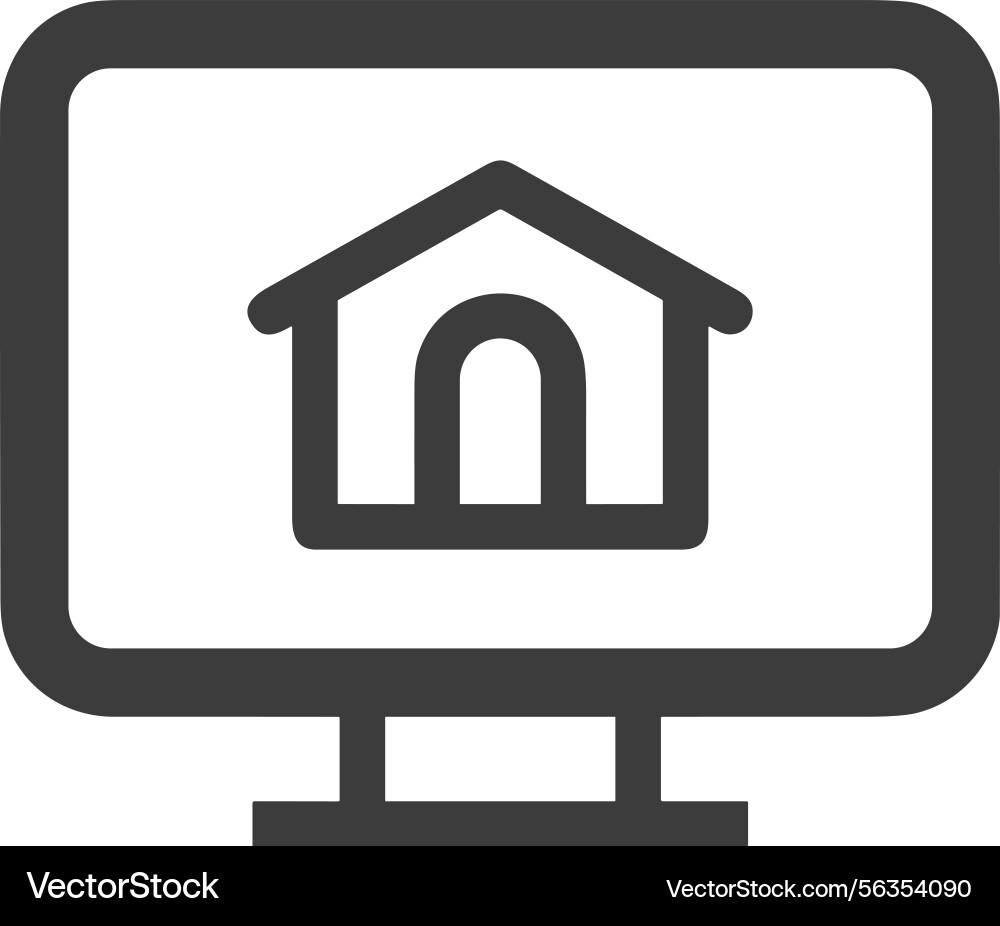Computer icon symbol image Vector Image