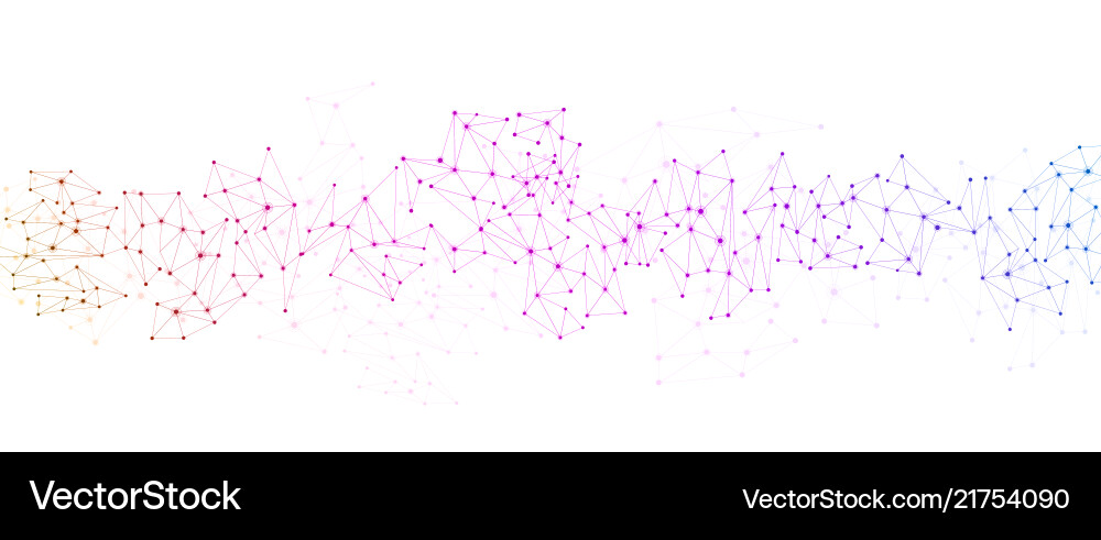 Global Communication Network Background vector image