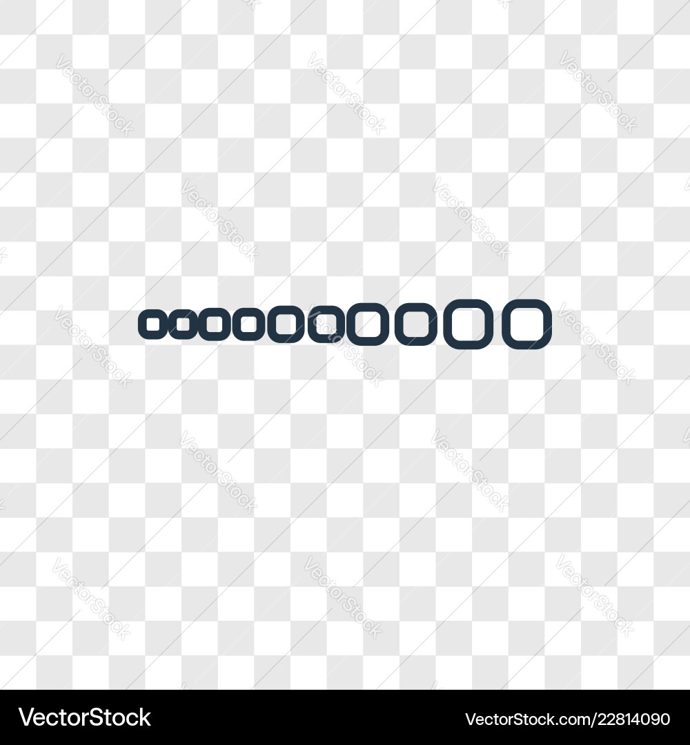 Loading concept linear icon isolated Loading concept linear icon isolated vector image