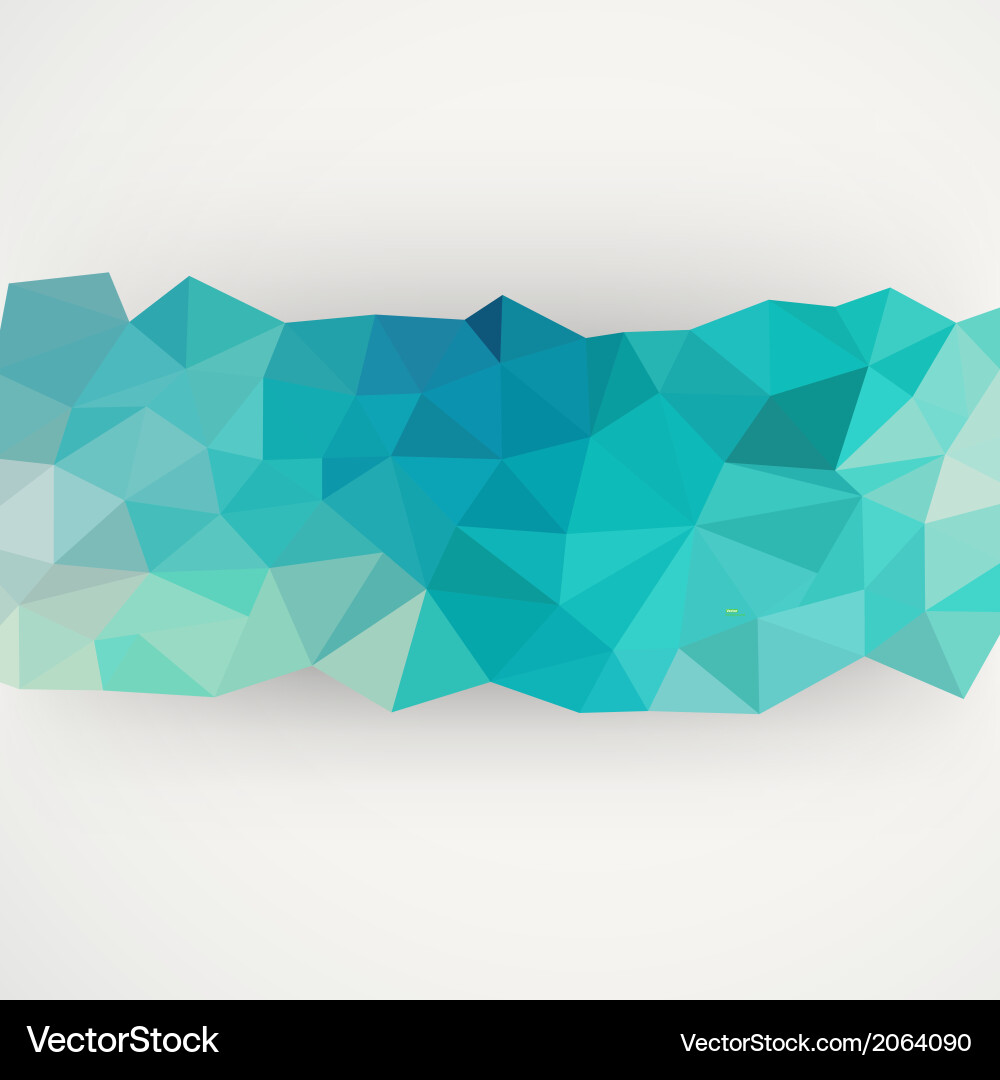 Triangle pattern background vector image
