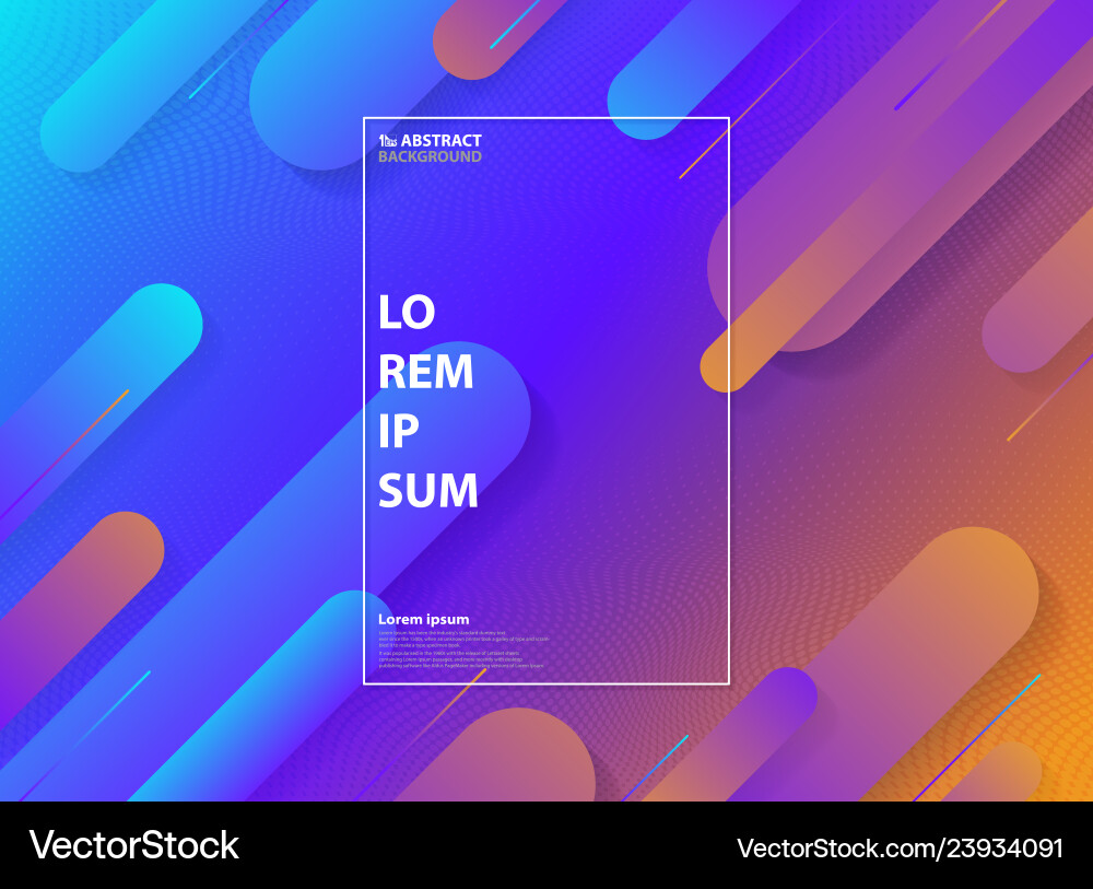 Abstract colorful of minimal geometric pattern Abstract colorful of minimal geometric pattern vector image