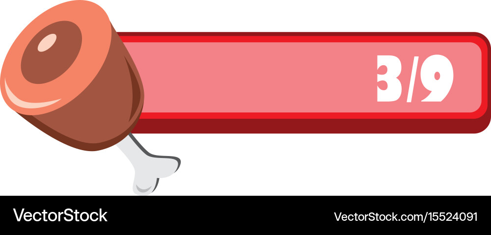 Game asset menu layer - video icon sign vector image