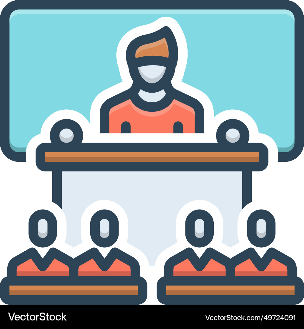 Lecture vector image