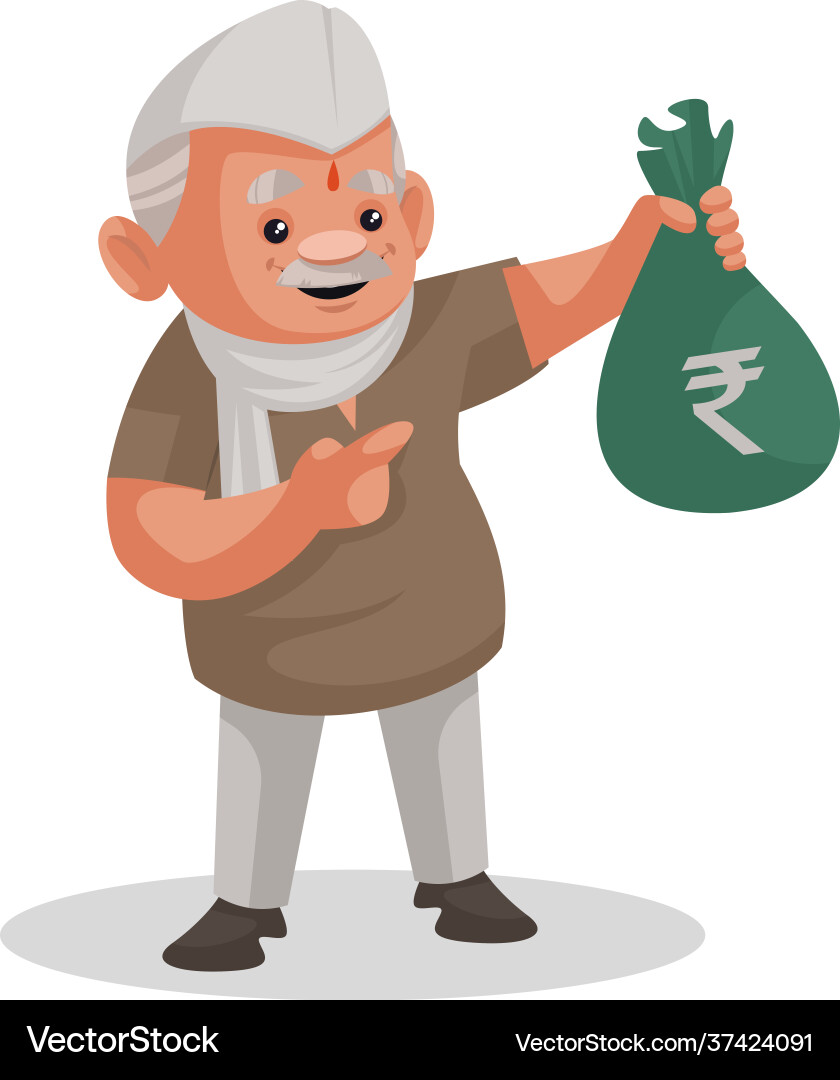 Politician cartoon character Politician cartoon character vector image