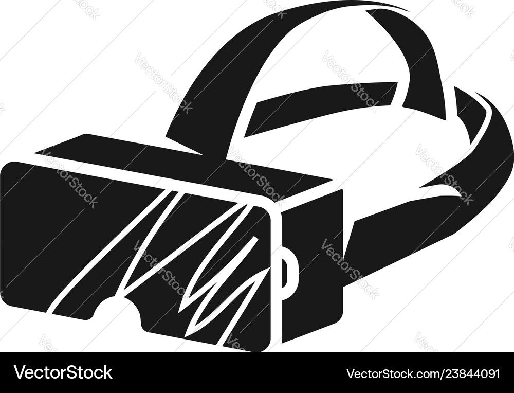 Rectangular magnifying glasses icon simple style Vector Image