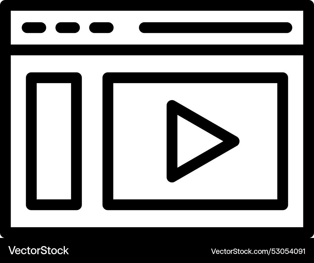Web browser icon design Vector Image