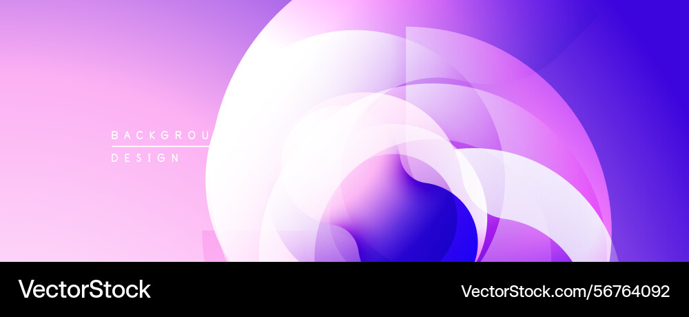Abstract gradient shapes overlap creating dynamic Abstract gradient shapes overlap creating dynamic vector image