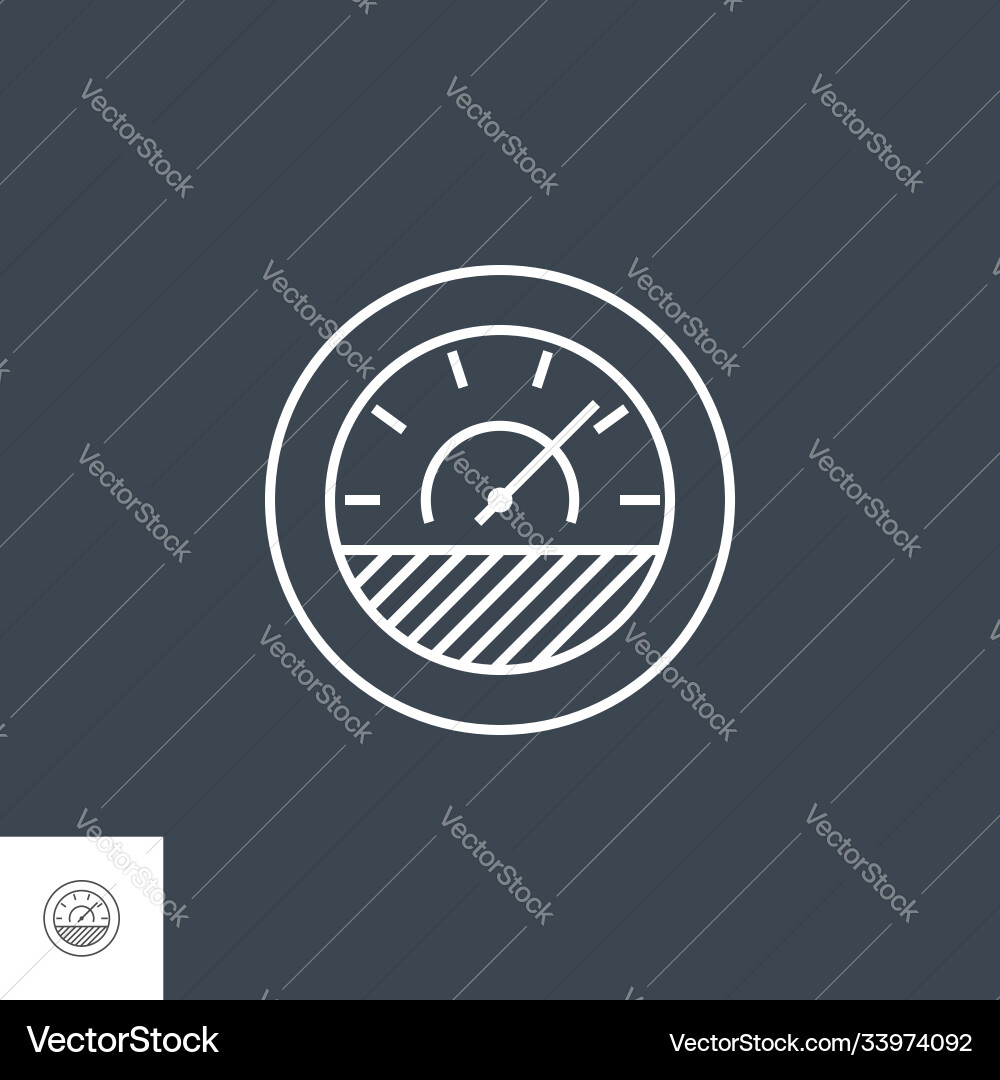 Efficiency line icon Efficiency line icon vector image
