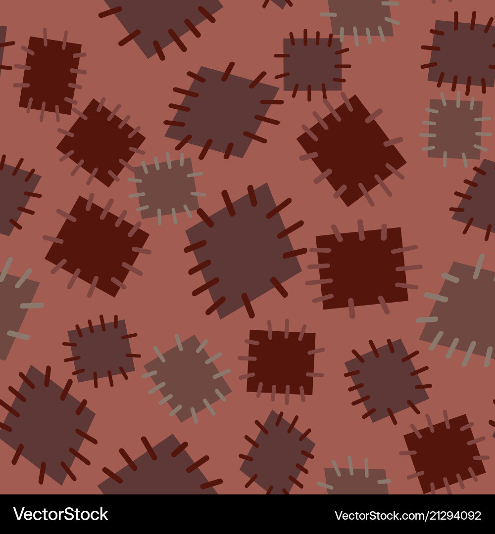 Seamless pattern in color patches Seamless pattern in color patches vector image
