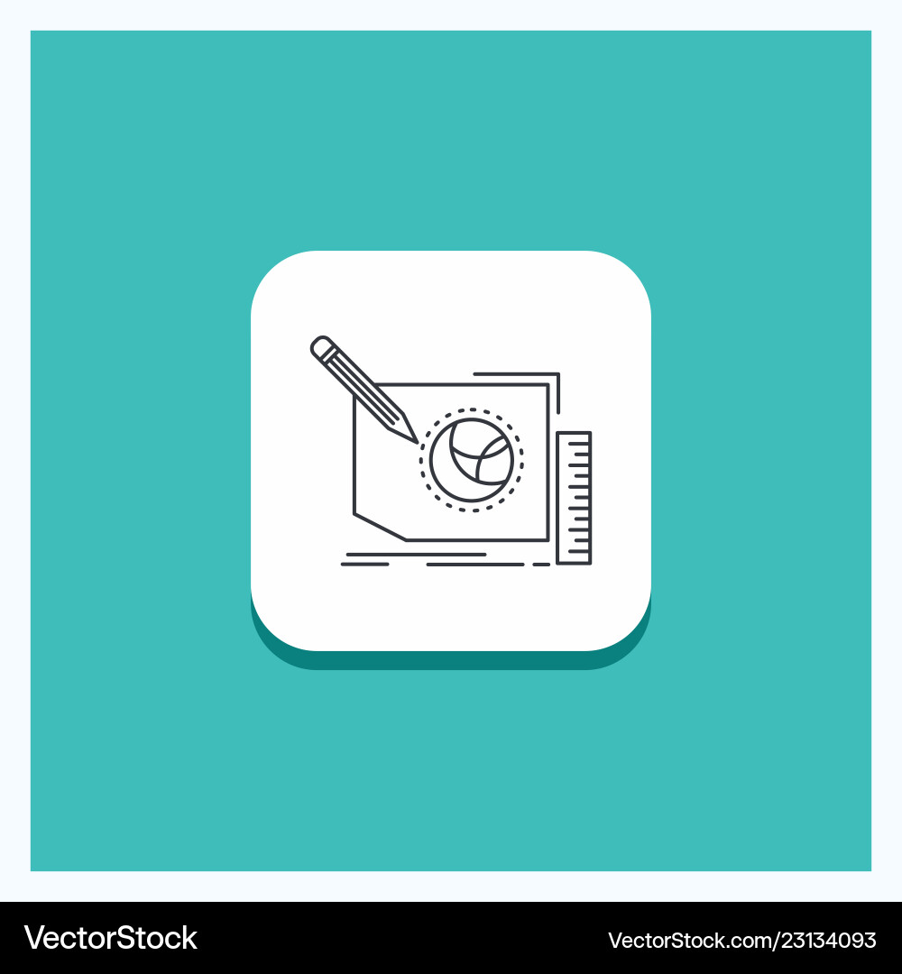 Round button for content design frame page text Round button for content design frame page text vector image