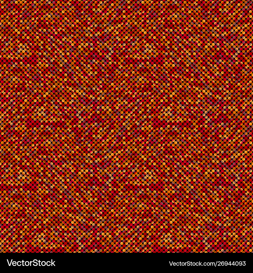 Seamless gradient circle pattern background vector image