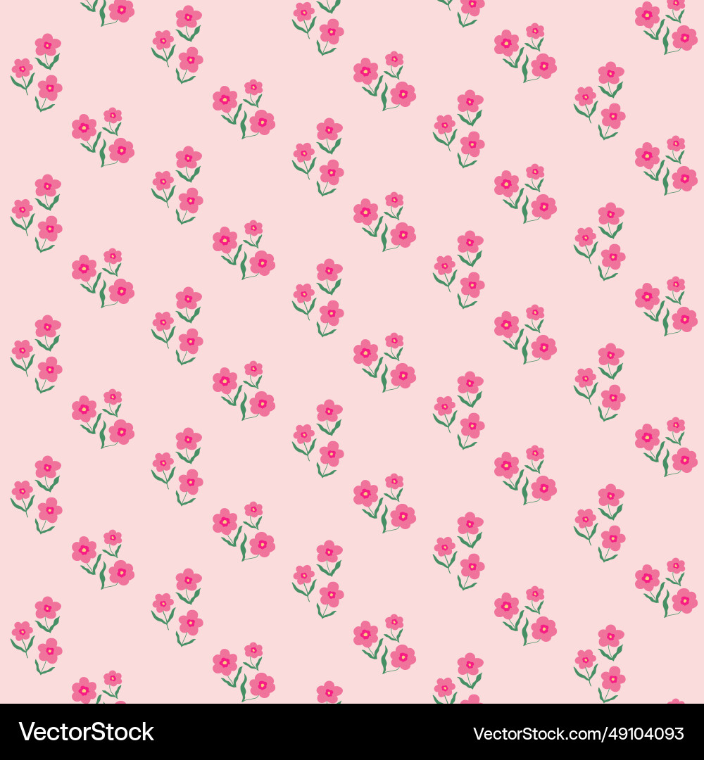 Seamless pattern background with simple hand drawn Vector Image