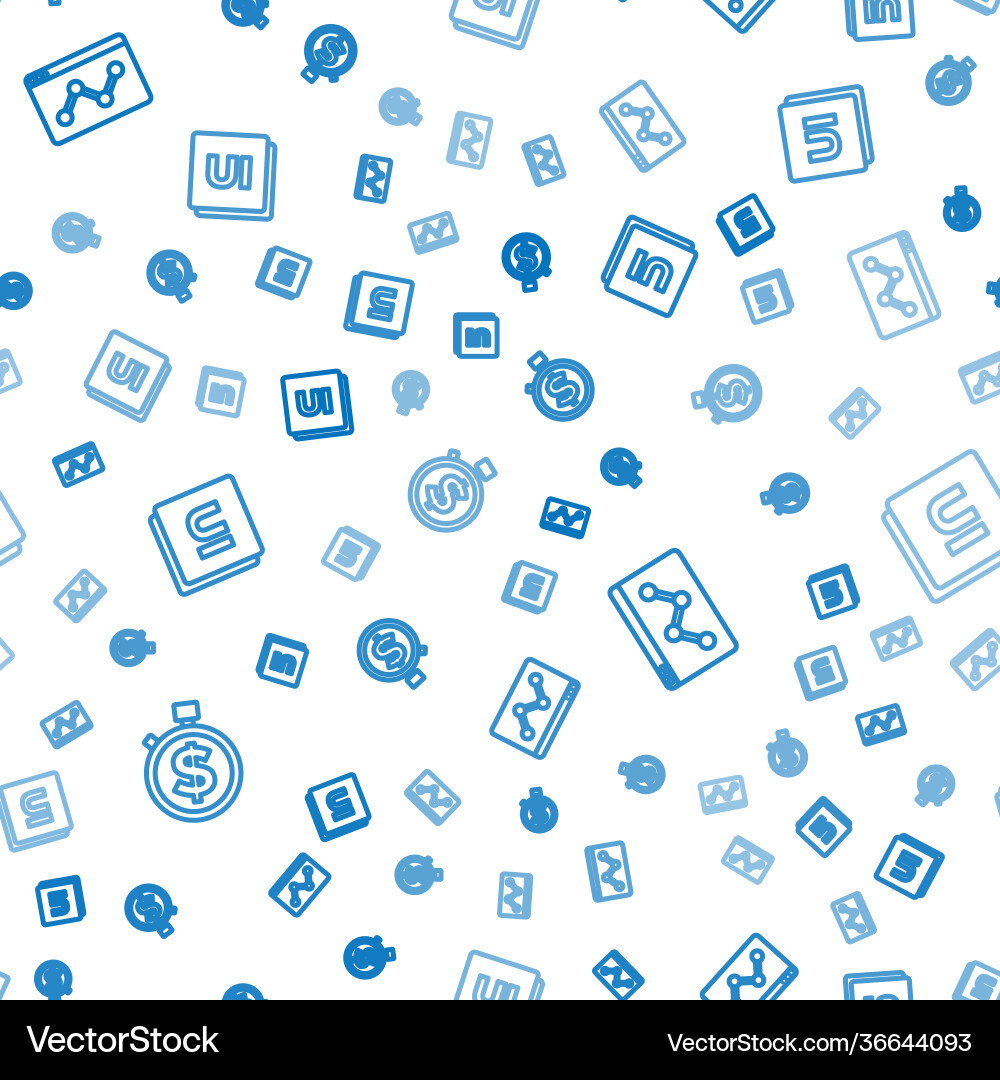 Set line time is money website statistic and ui Set line time is money website statistic and ui vector image