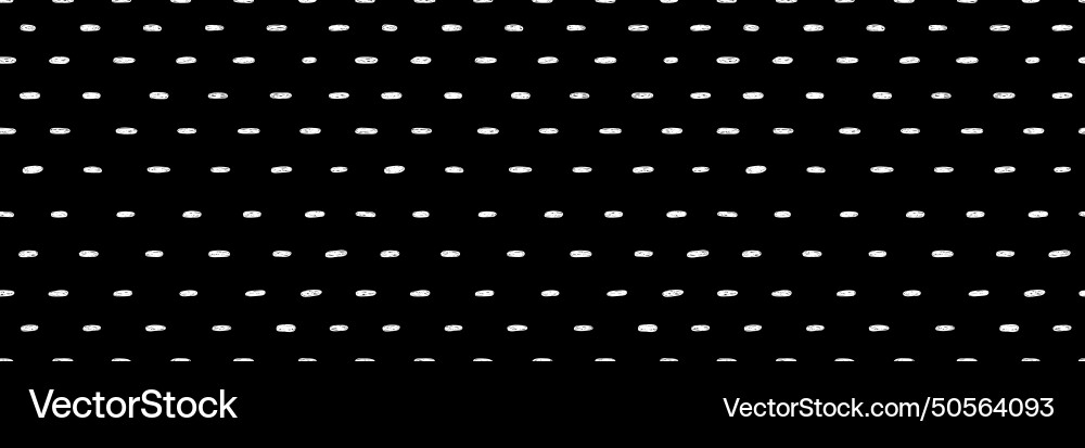 White Dash Pattern - Small Dotted Texture vector image