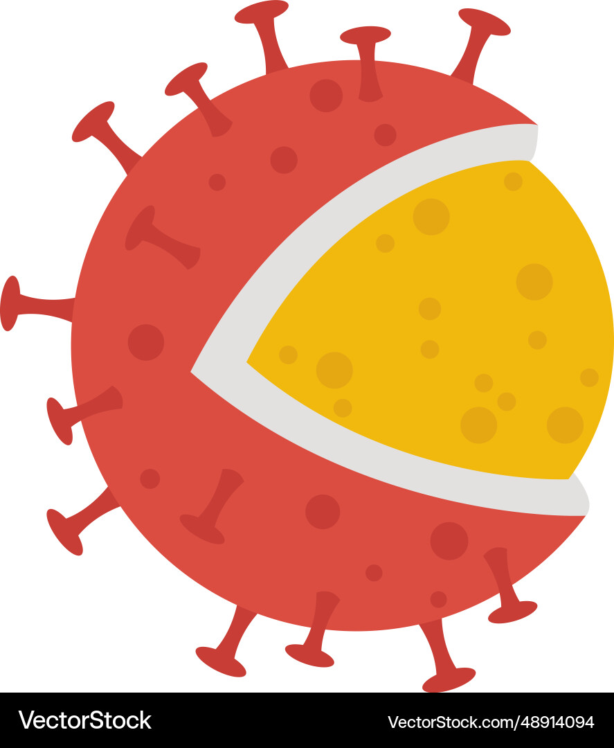 Virus nipah Vector Image
