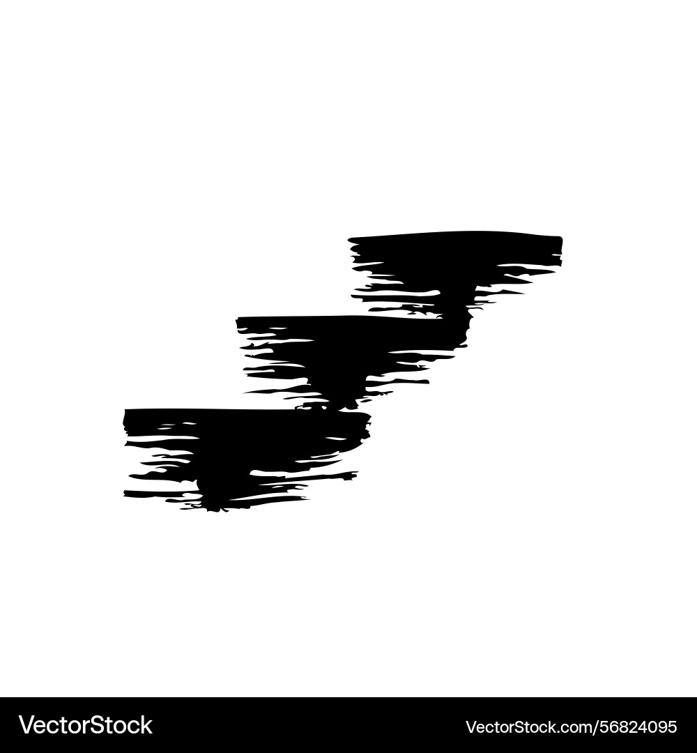 Abstract concept of progress through simple Abstract concept of progress through simple Vector Image