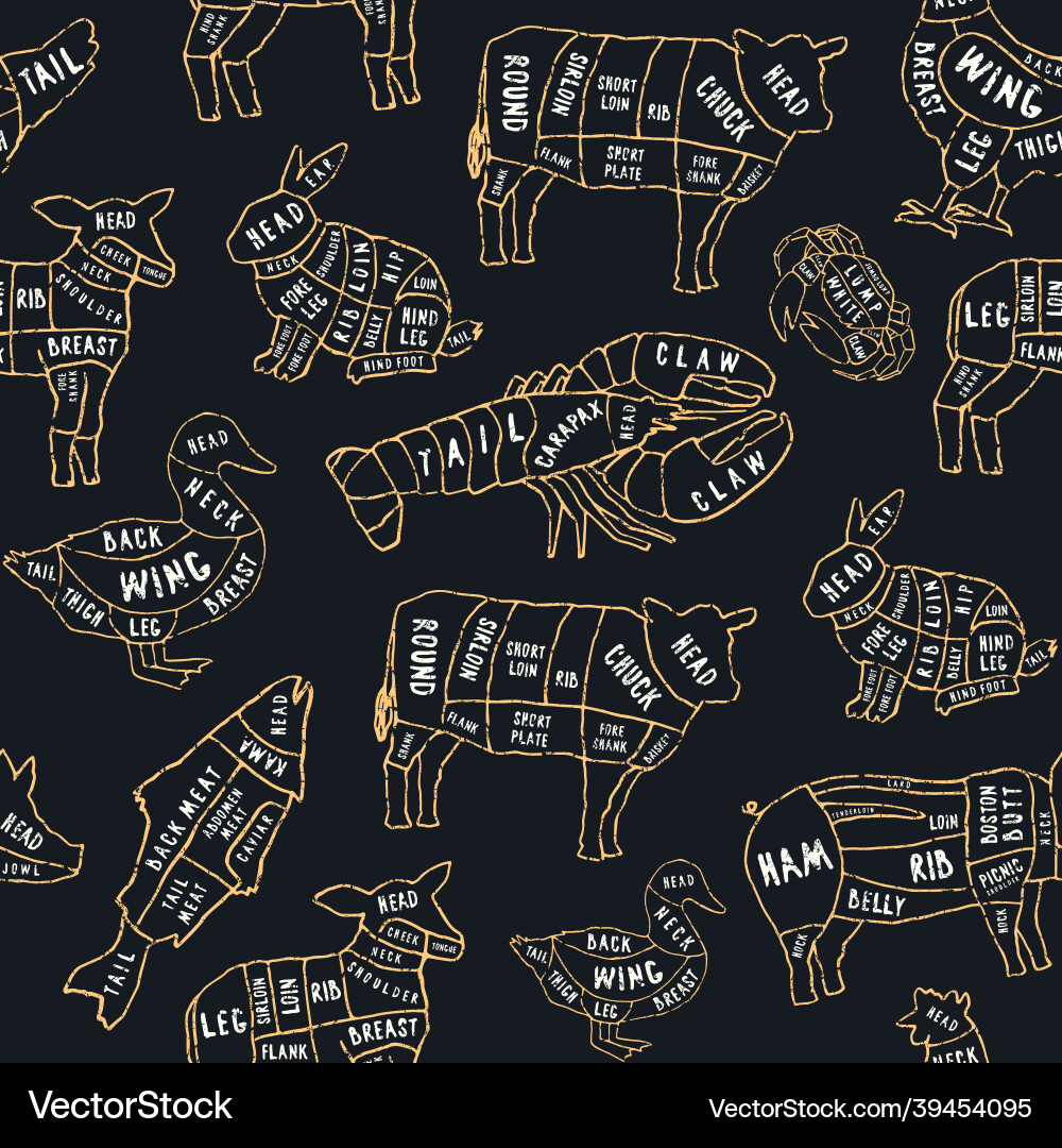 Seamless pattern in the style of handmade Seamless pattern in the style of handmade vector image