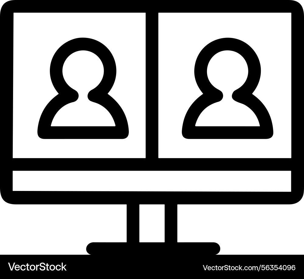 Computer icon symbol image Vector Image