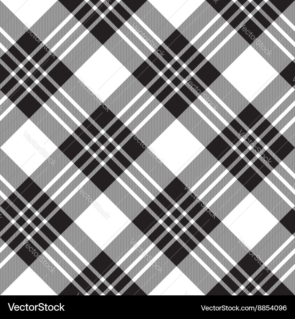 MacGregor Tartan Diagonal Pattern vector image