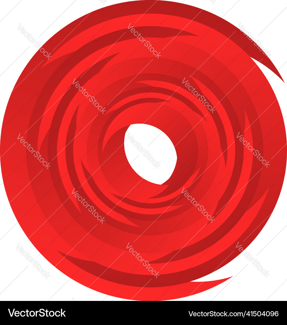 Spiral swirl twirl rotating segmented circle Spiral swirl twirl rotating segmented circle Vector Image