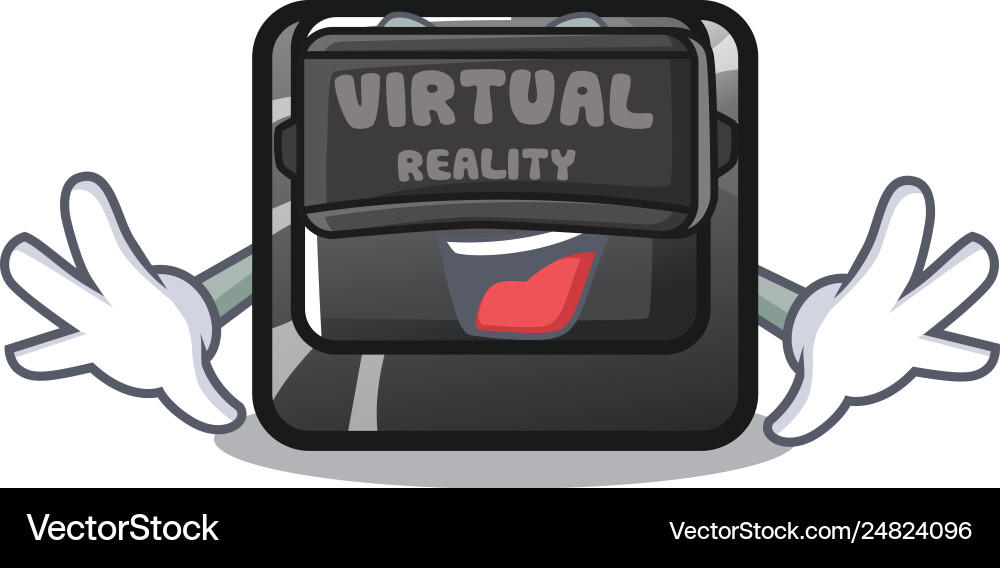 Virtuelle Realität f7 Schaltfläche im Computer installiert Virtuelle Realität f7 Schaltfläche im Computer installiert vektorbild