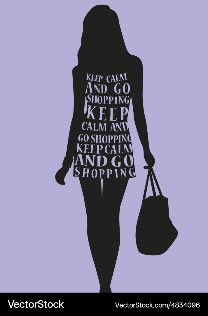 Woman in dress from quotes  Royalty-Free Vector | VectorStock