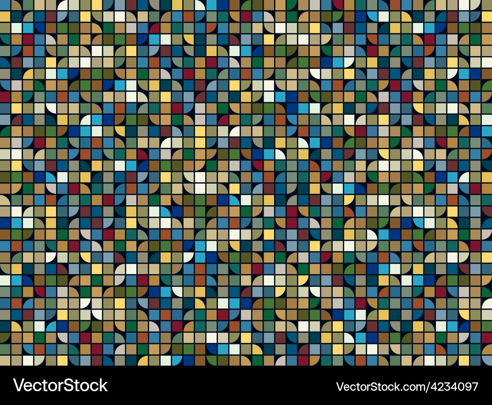 A rectangular shape backdrop curve colorful colors vector image