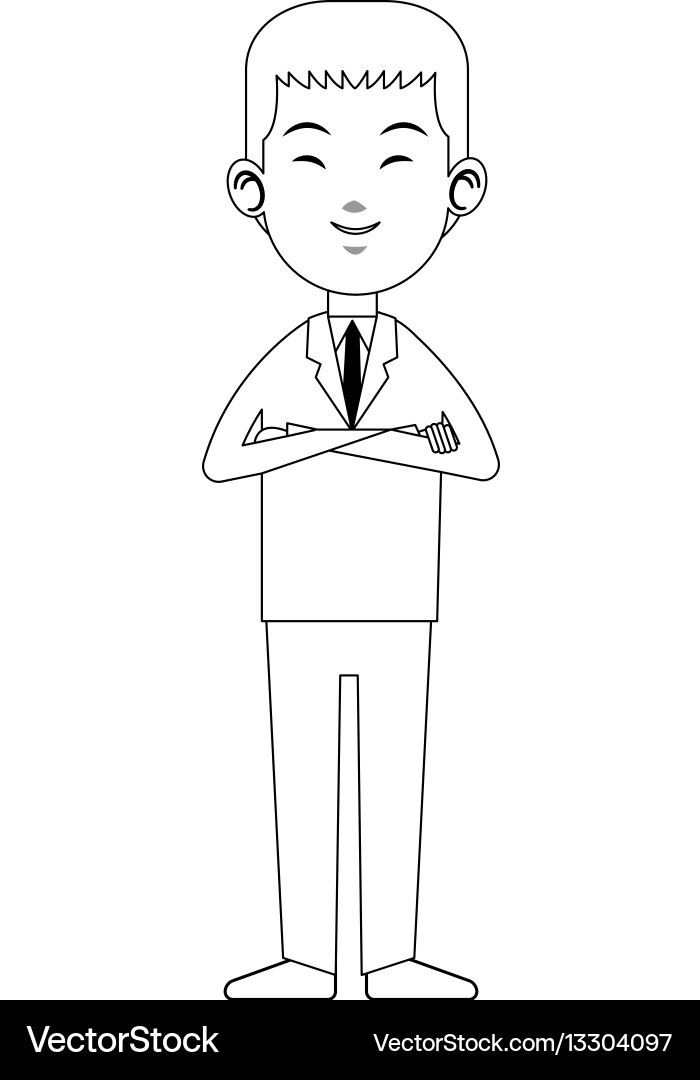 Man icon image vector image