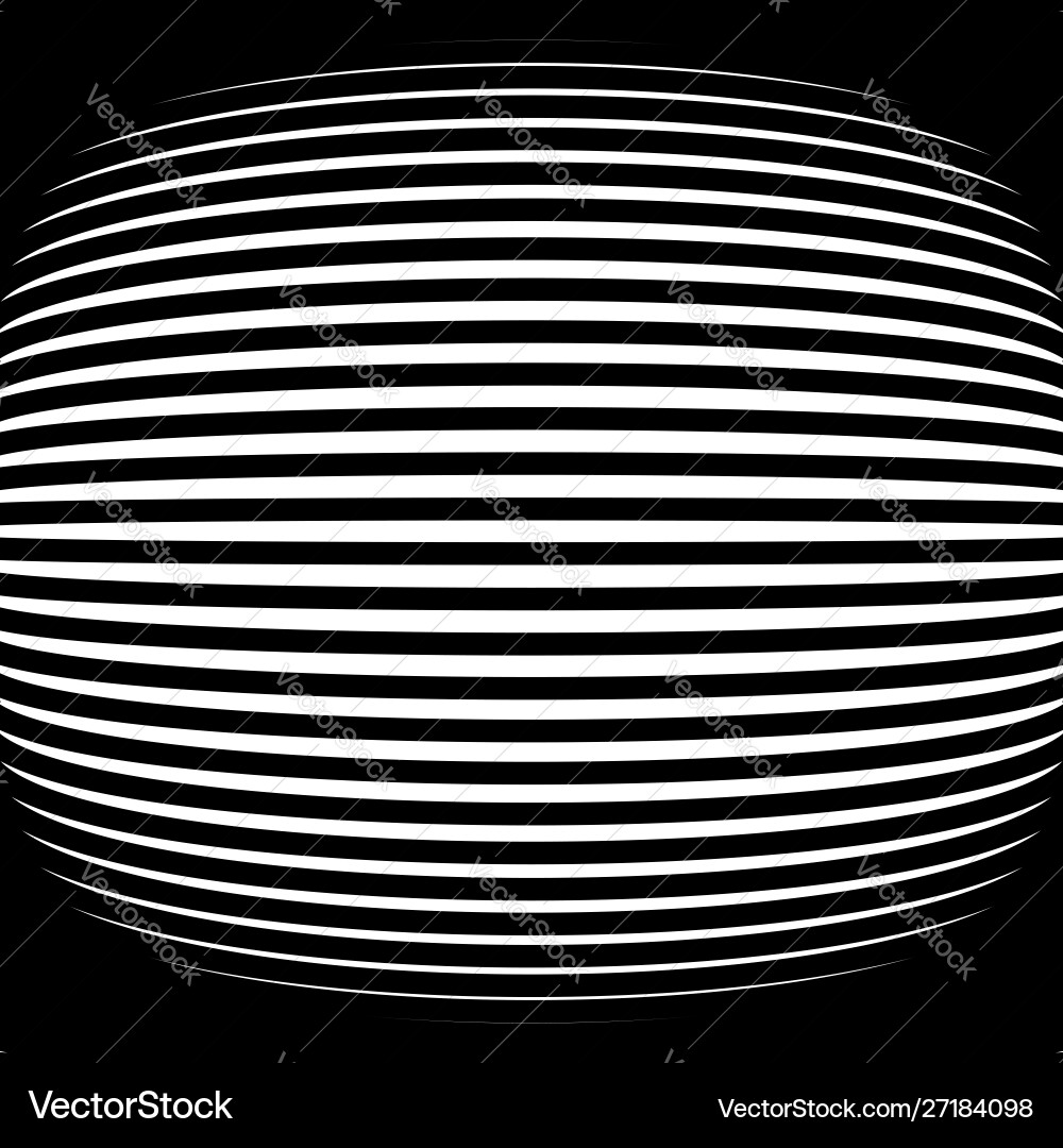 3d circular burst convex globe sphere orb distort 3d circular burst convex globe sphere orb distort vector image